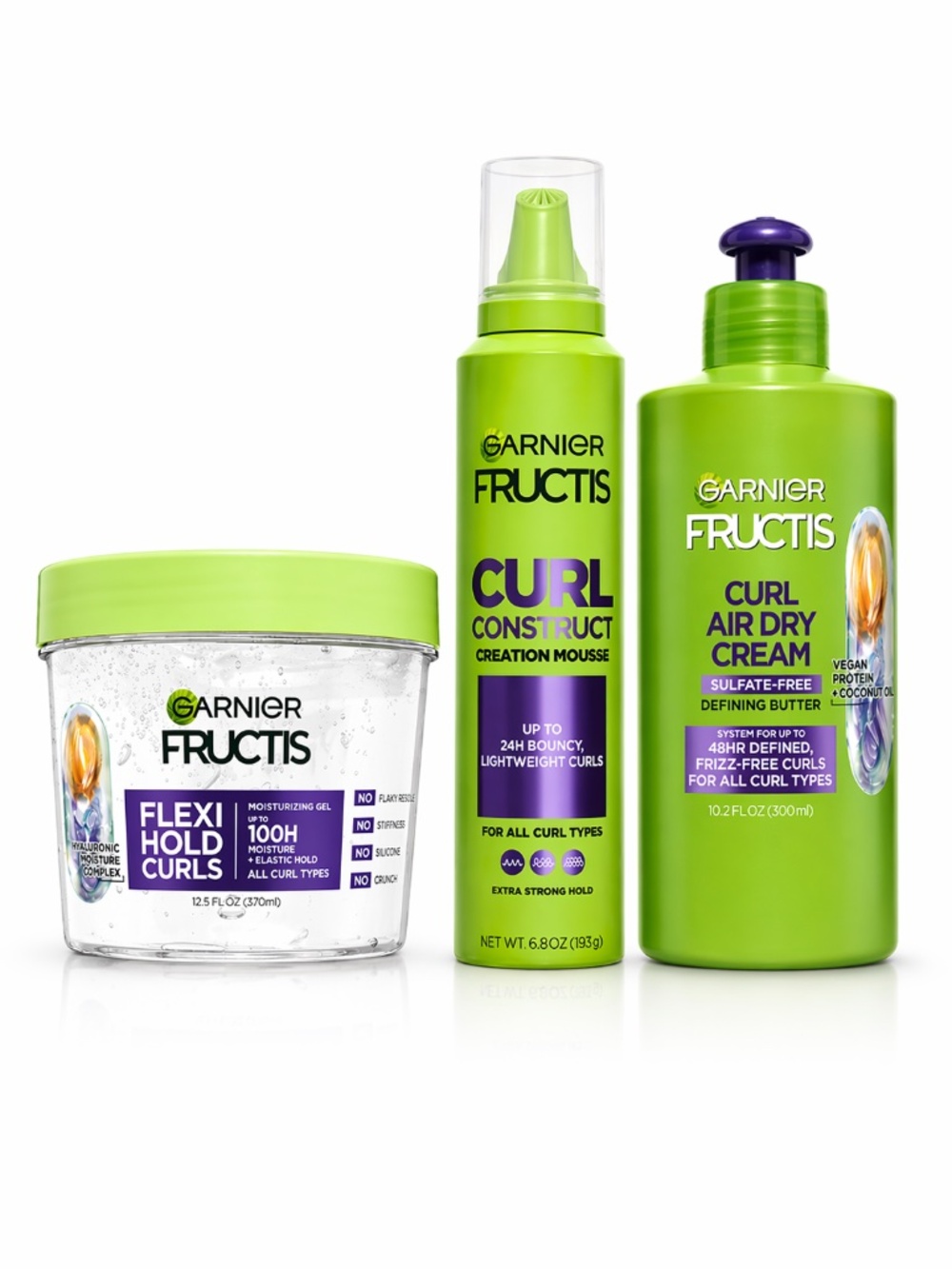 NEW Garnier Curl Bundle Coconut Water